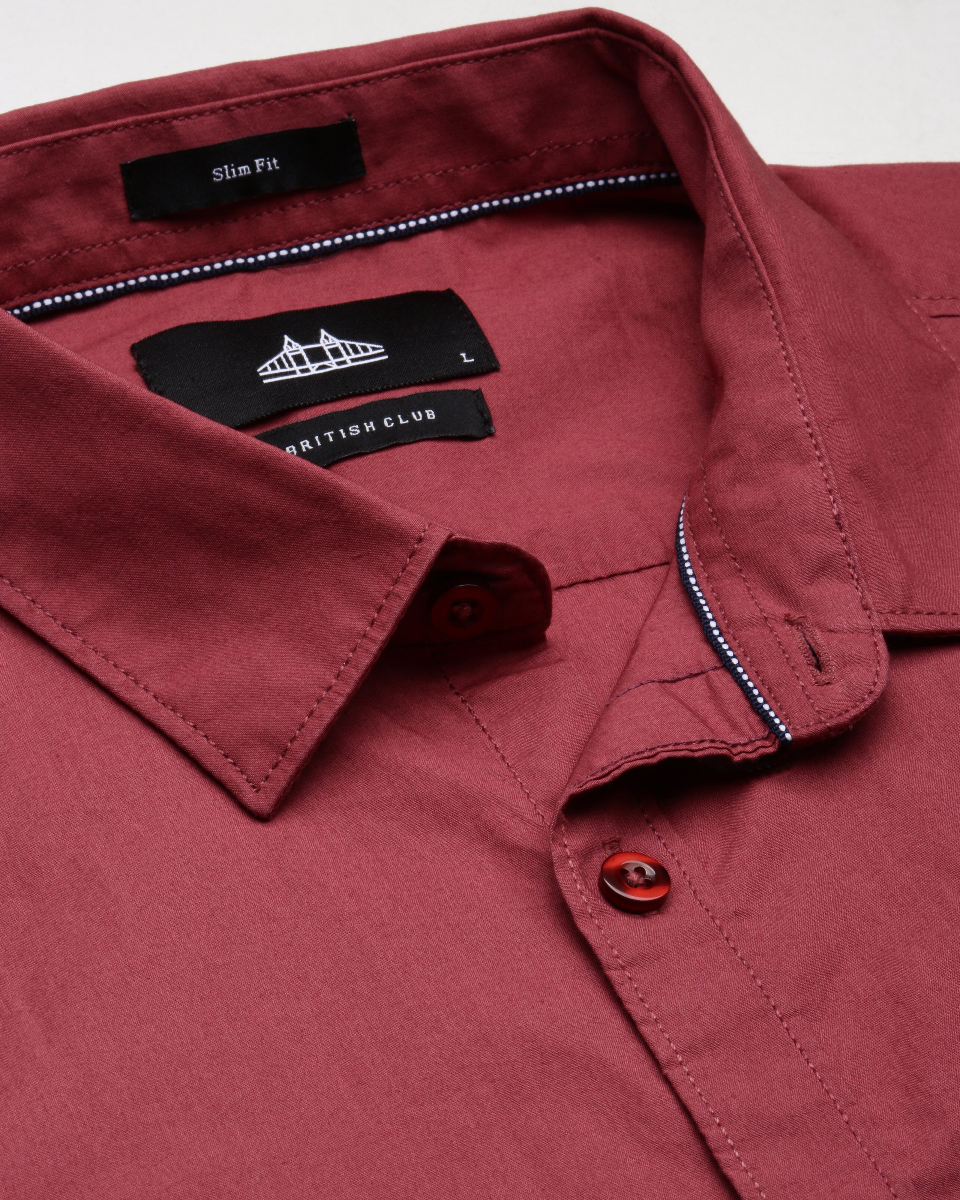 Men's Solid Casual Shirt