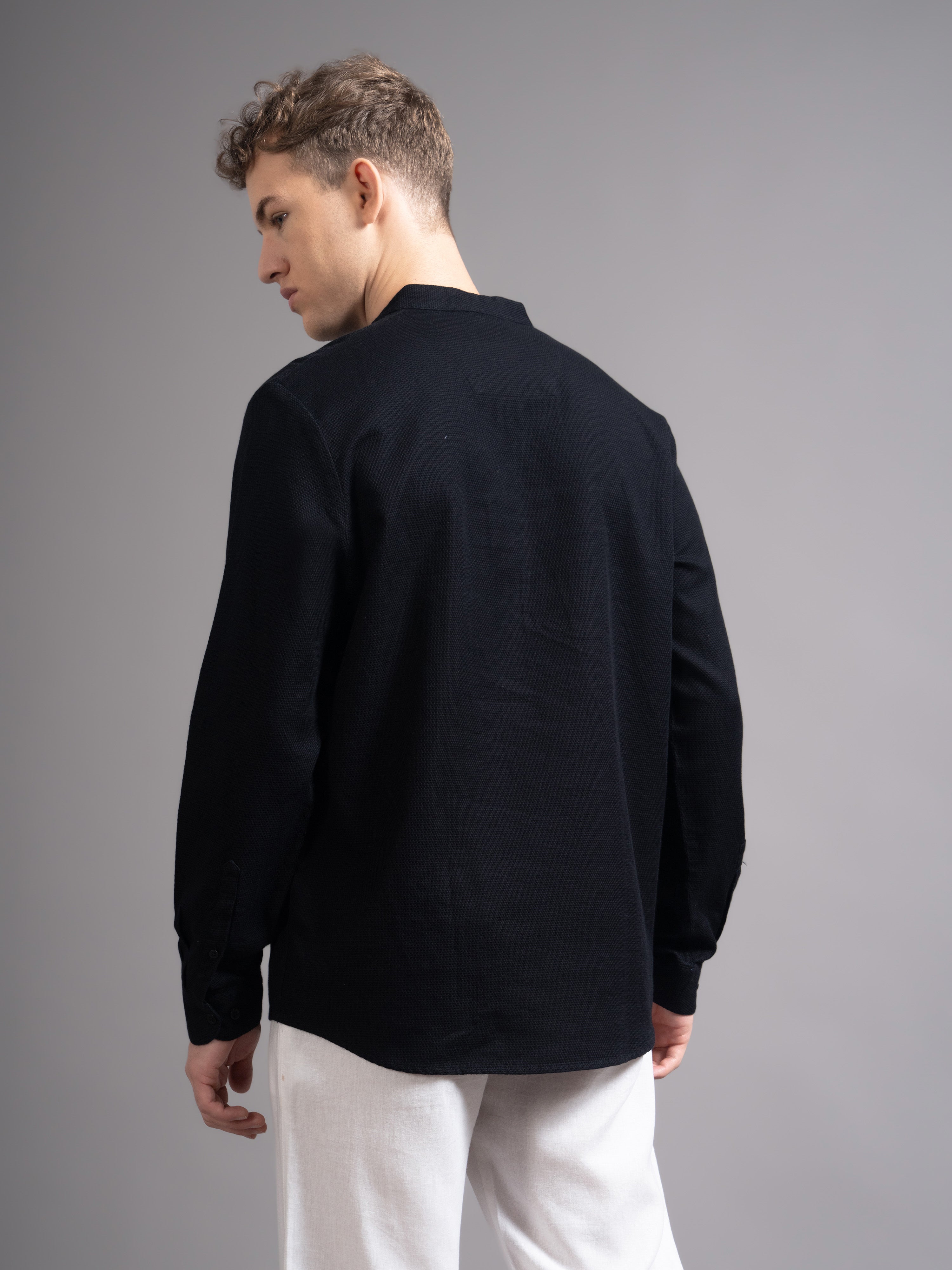 Men's Dobby Kurta Shirt