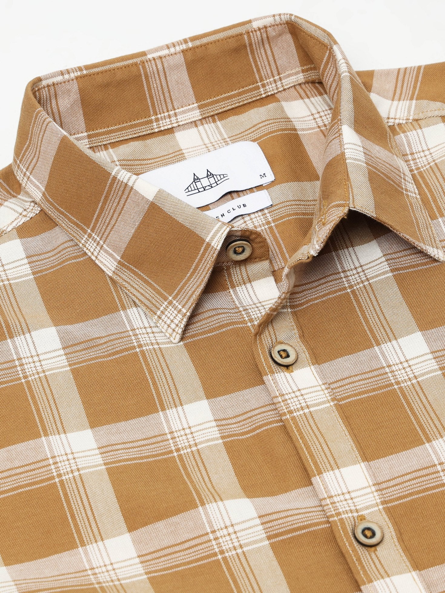 Men Smart Slim Fit Checked Casual Shirt