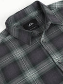Men Smart Slim Fit Tartan Checks Checked Casual Shirt