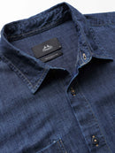 Men's Indigo Denim Slim Fit Shirt