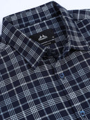 Men's Premium Oxford Checks Blue Shirt