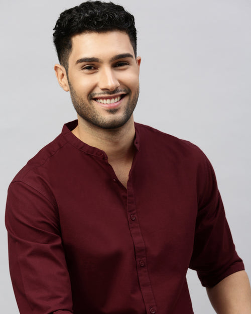 Men's Solid Casual Shirt