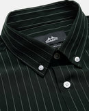 Comfort Slim Fit Vertical Striped Button-Down Collar Casual Shirt