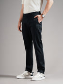 Men Tailored Low-Rise Chinos Trousers