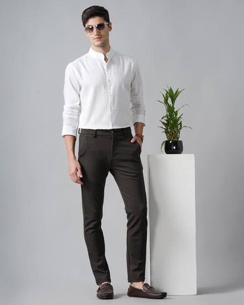 Men's Solid Casual Shirt