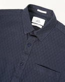 MEN'S SELF DESIGN REGULAR FIT SHIRT