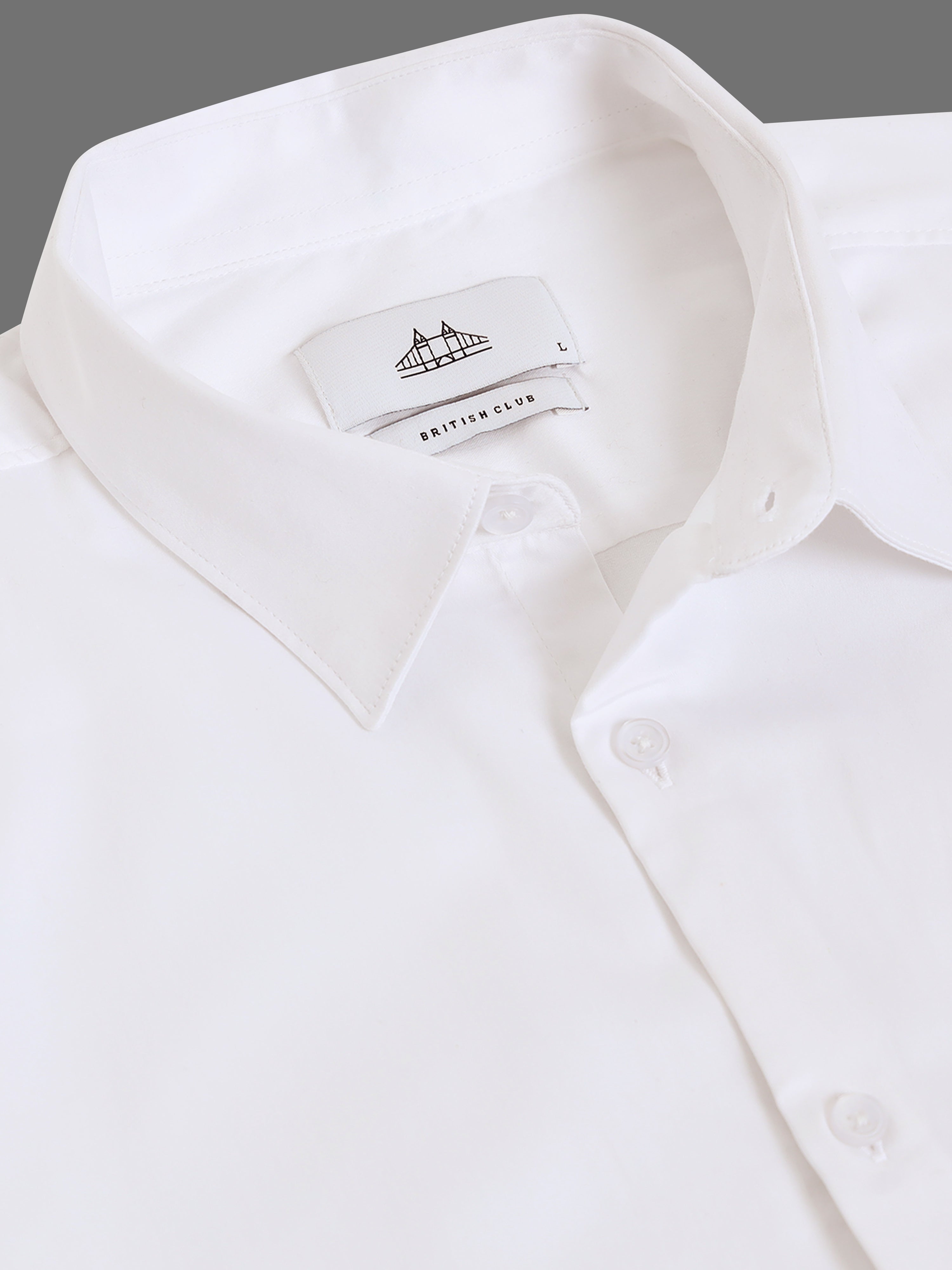 Men Smart Cotton Linen Slim Fit Shirt
