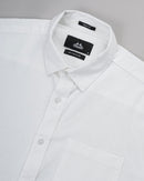 MEN'S SELF DESIGN REGULAR FIT SHIRT