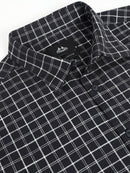 Men Smart Slim Fit Checked Casual Shirt