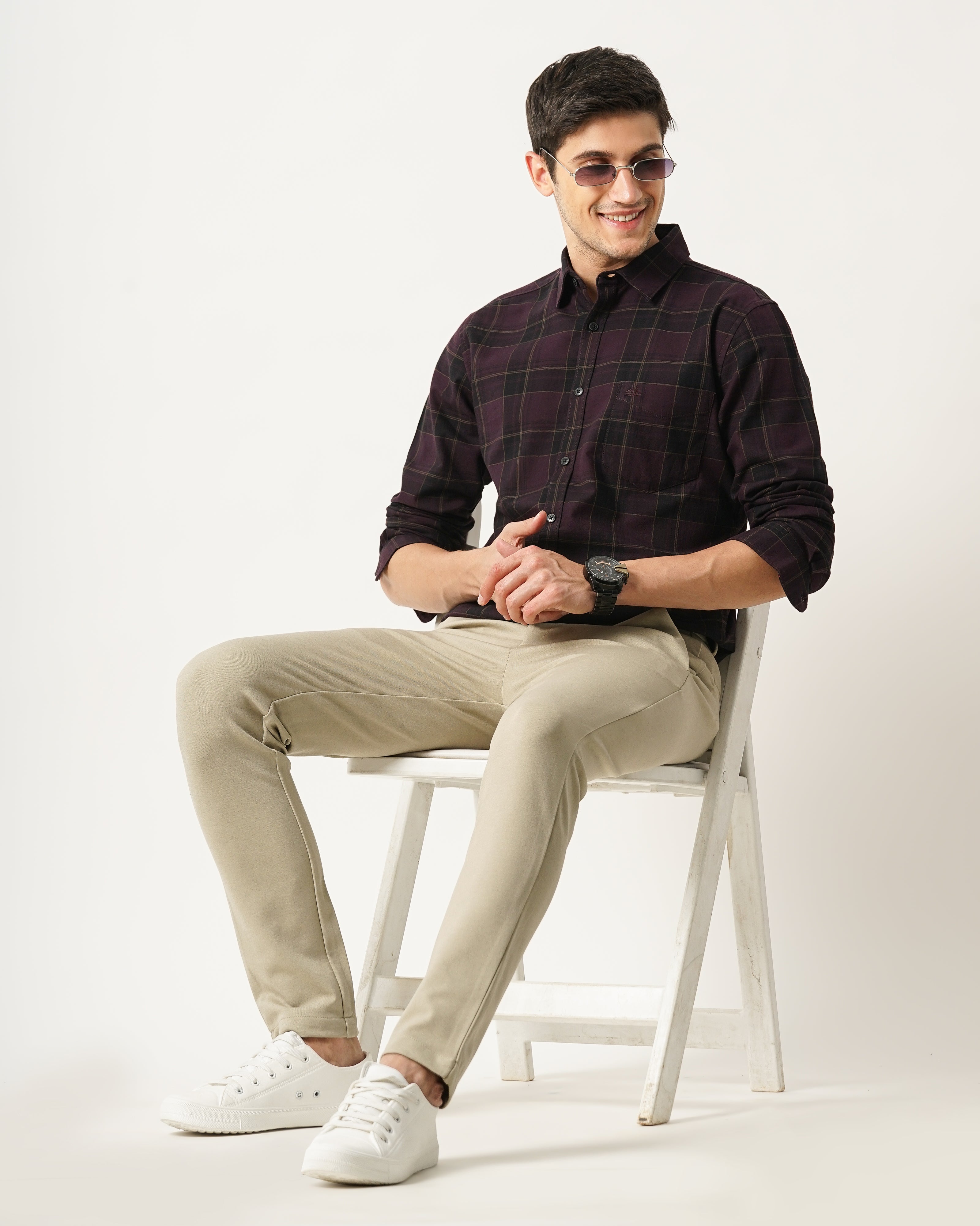 Men's Checks Shirt