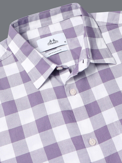 Men Premium Oxford Checks Shirt