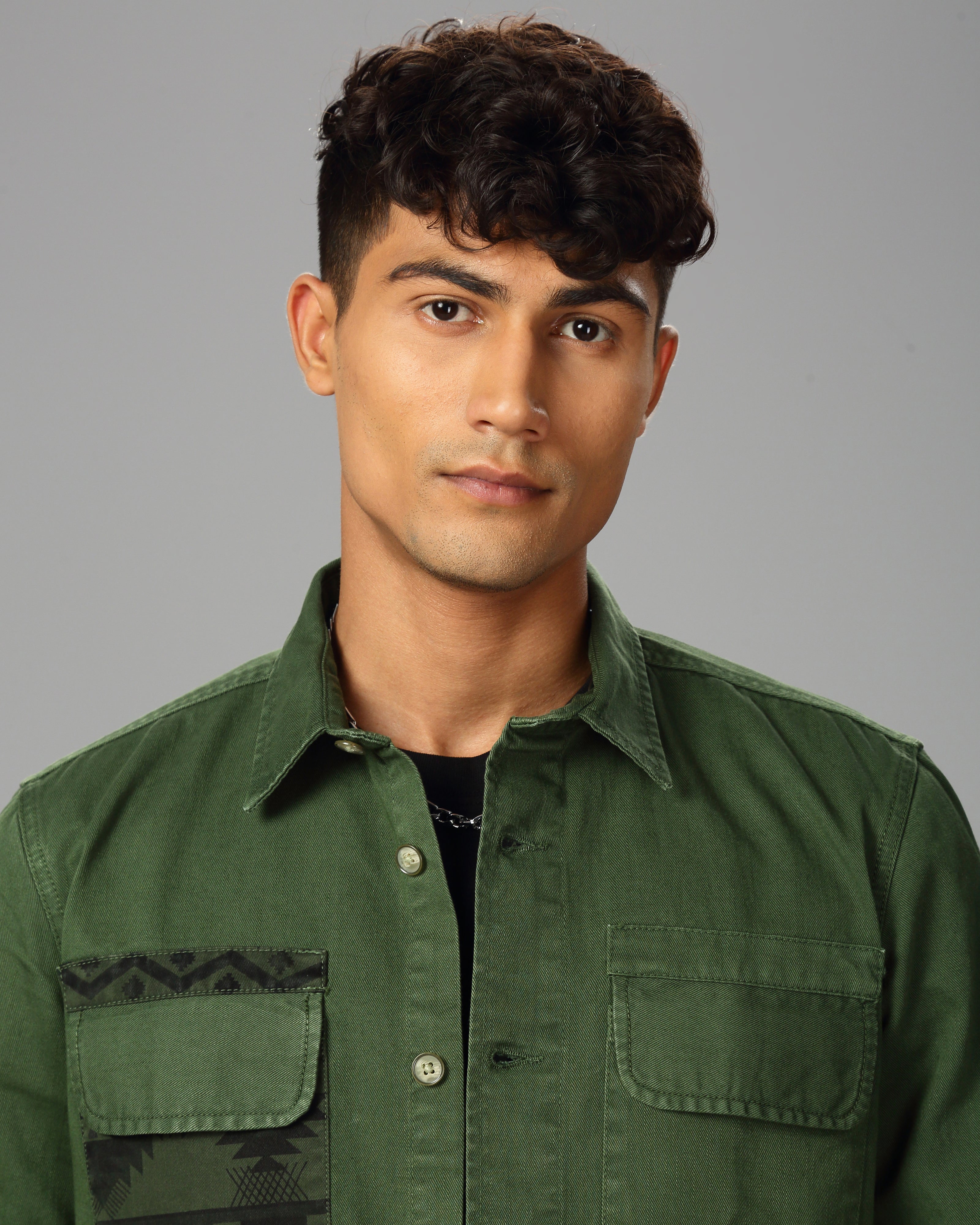 MEN OVERSHIRT FIT SHACKET