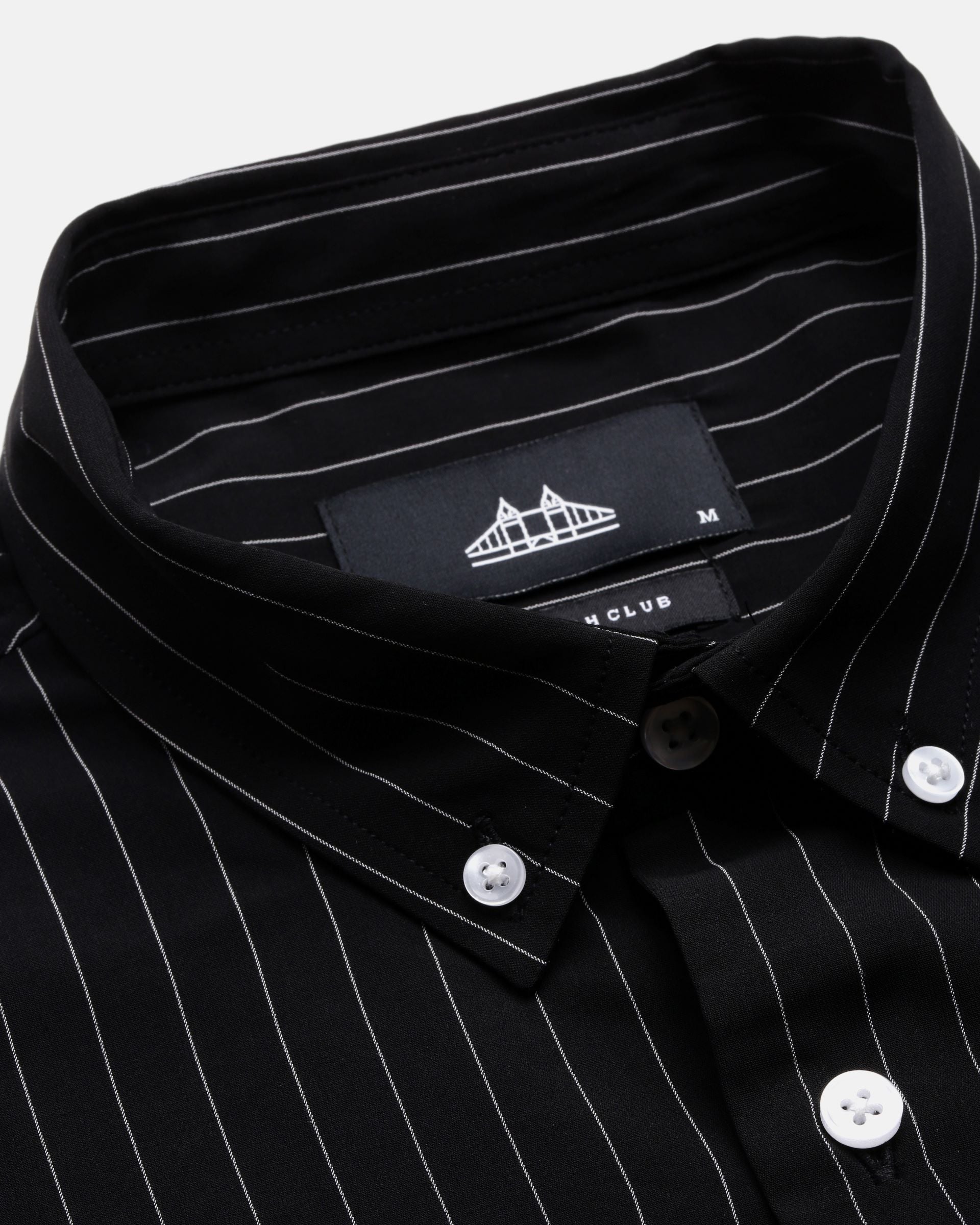 Comfort Slim Fit Vertical Striped Button-Down Collar Casual Shirt