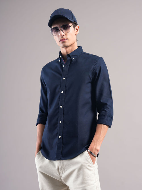 Men Smart Slim Fit Casual Shirt
