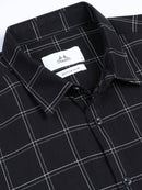 Men's Premium Oxford Black Checks Shirt