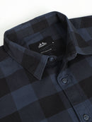Men Smart Slim Fit Buffalo Checks Checked Casual Shirt