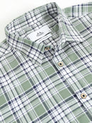 Men Smart Slim Fit Checked Casual Shirt