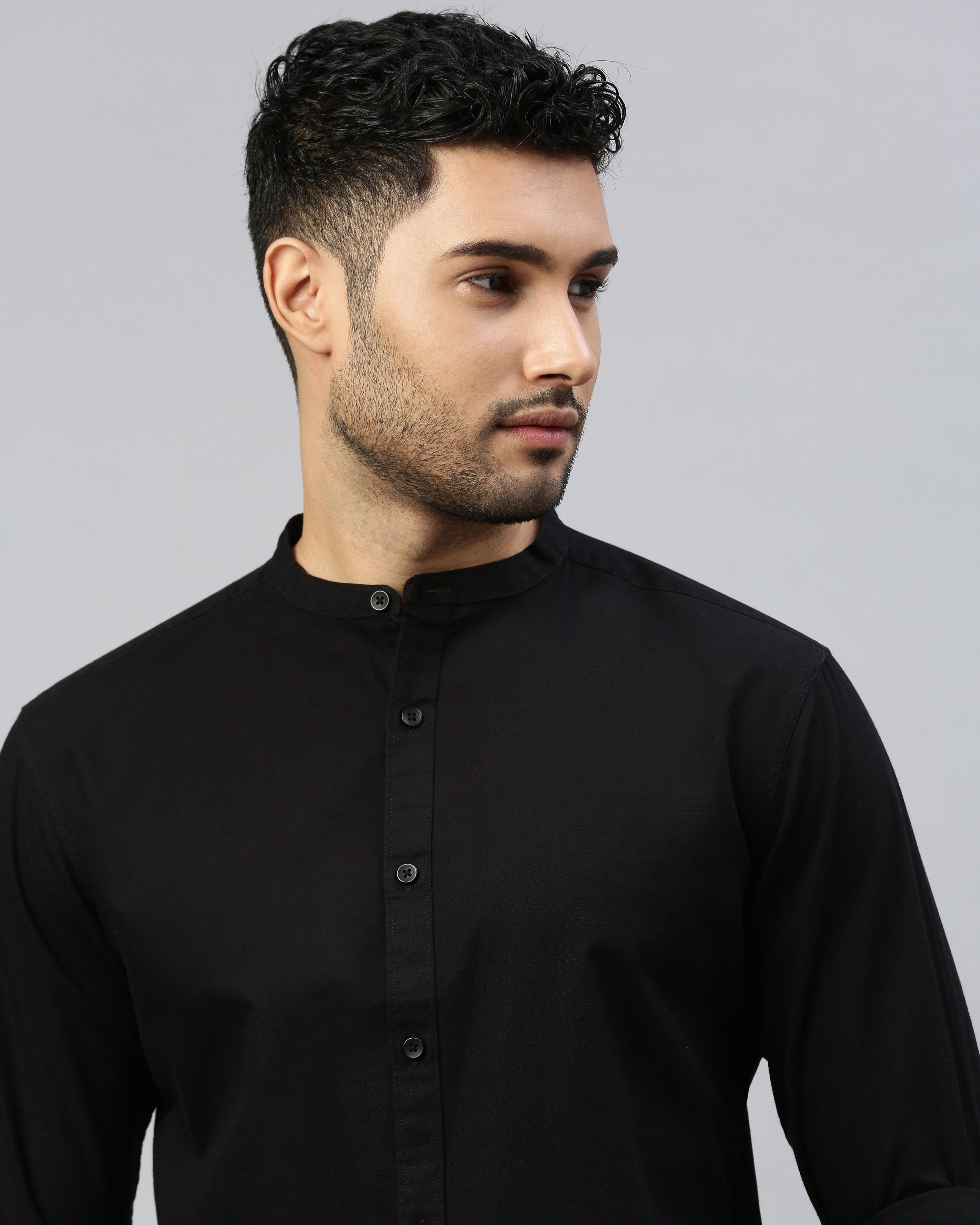 Men's Solid Casual Shirt