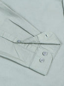 Men Premium Green Oxford Solid