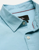 Men Slim Fit Oxford Cotton Casual Shirt
