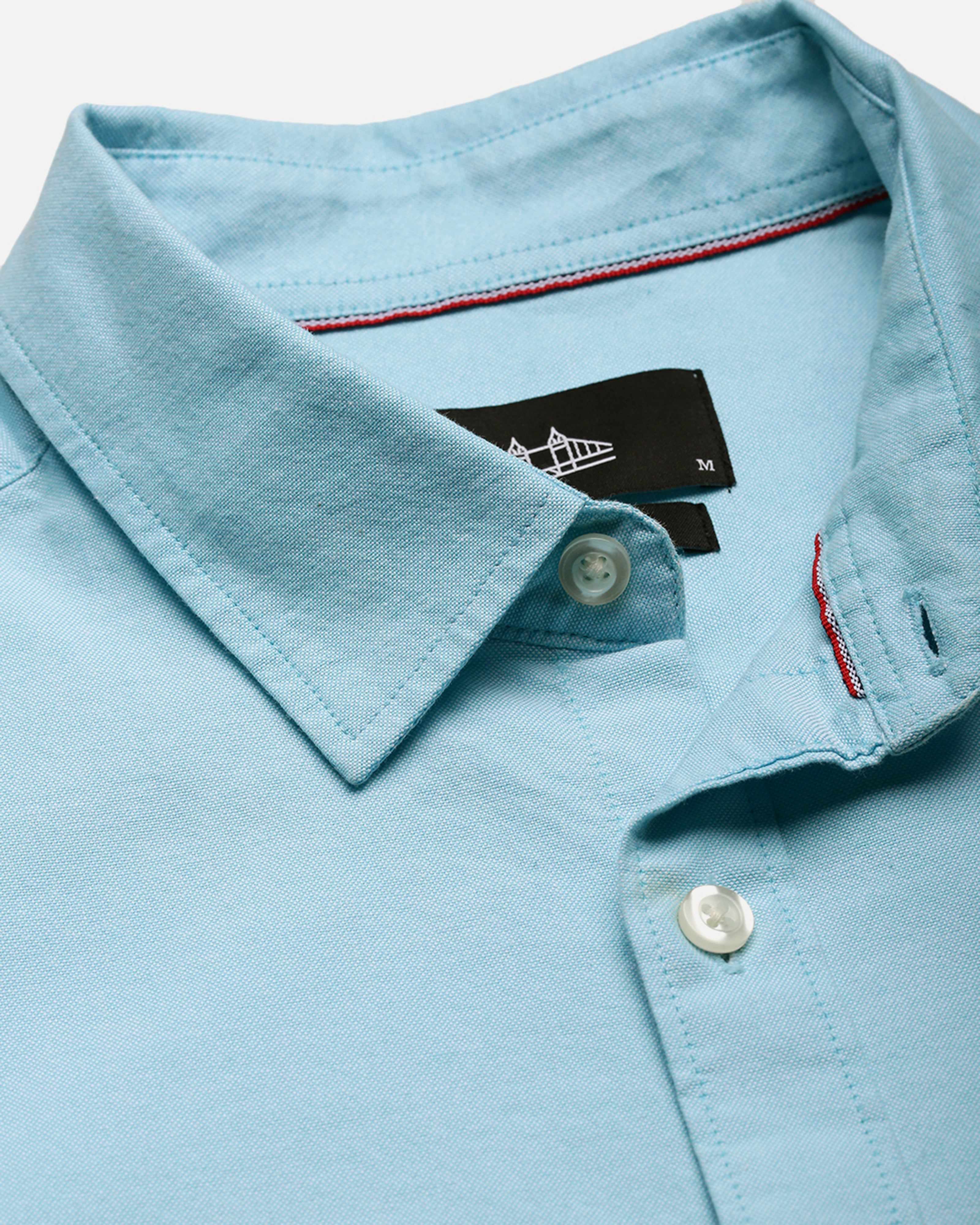 Men Slim Fit Oxford Cotton Casual Shirt
