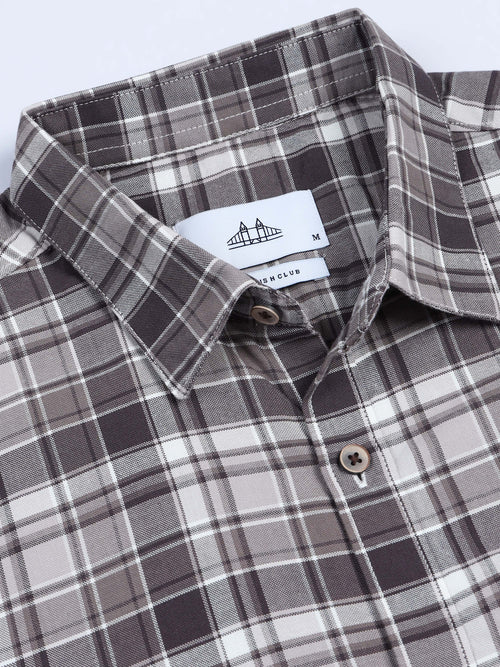 Men Premium Oxford Checks Shirt