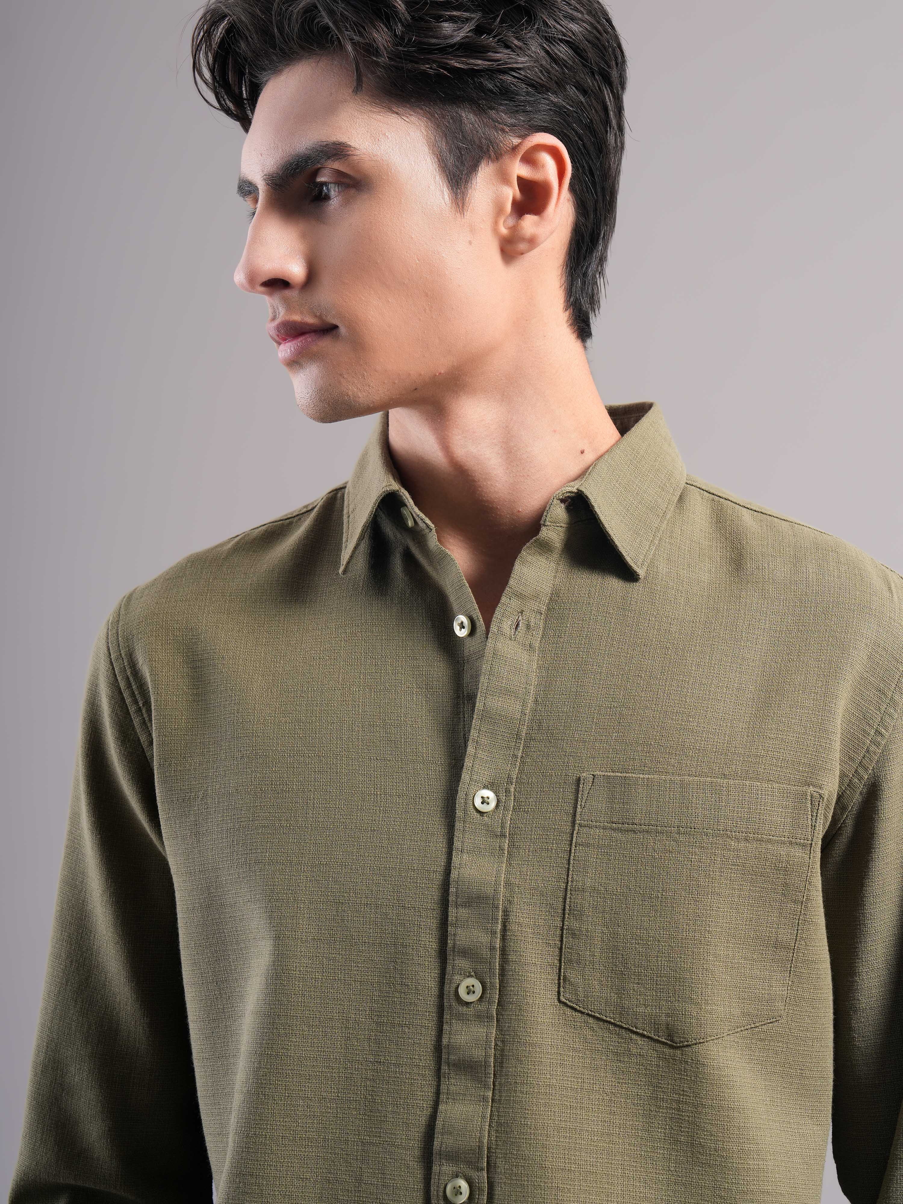 men's slim fit shirt