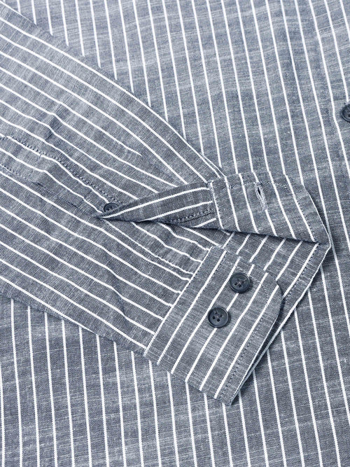 Men Stripes Shirts