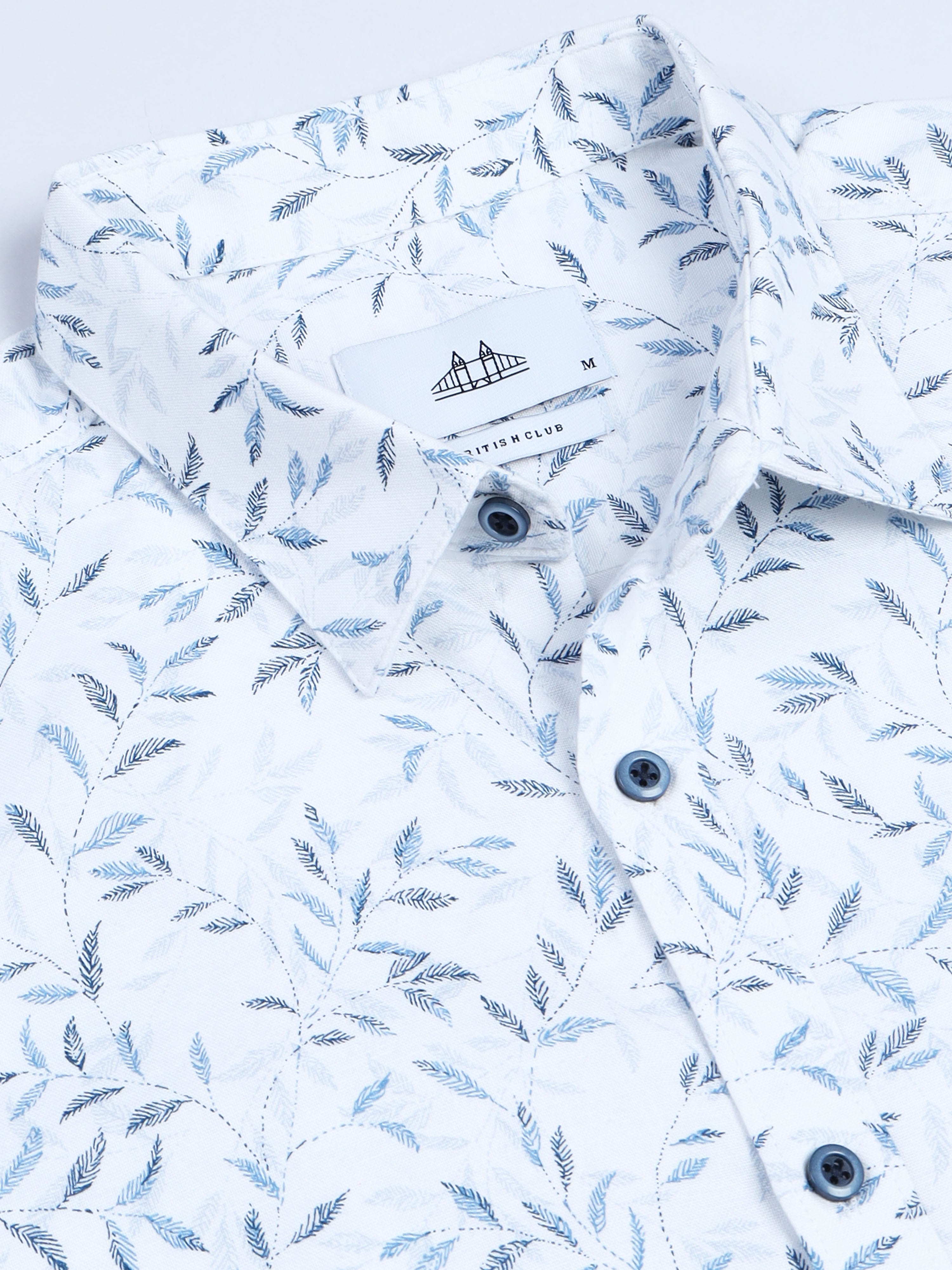 Men's Oxford Twill Prints Shirts