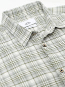 Men Smart Slim Fit Checked Casual Shirt