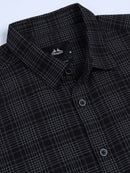 Men's Premium Oxford Black Checks Shirt
