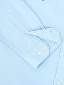 Men Oxford Embroidary Slim Fit Shirt
