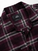 Men's Flannel Checked Slim Fit Shirt