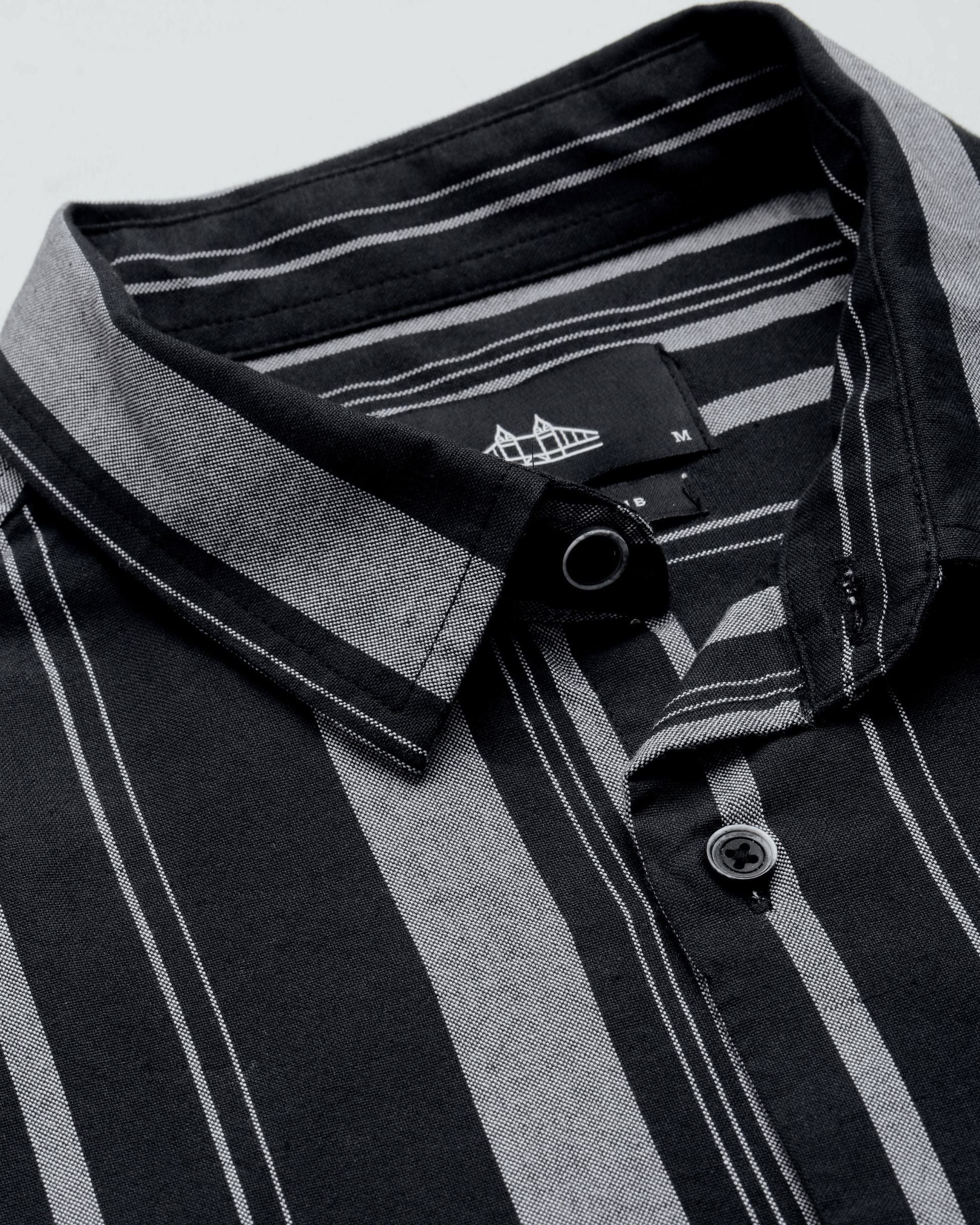 Comfort Slim Fit Striped Spread Collar Pure Cotton Casual Shirt