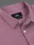 Men Smart Cotton Linen Slim Fit Shirt