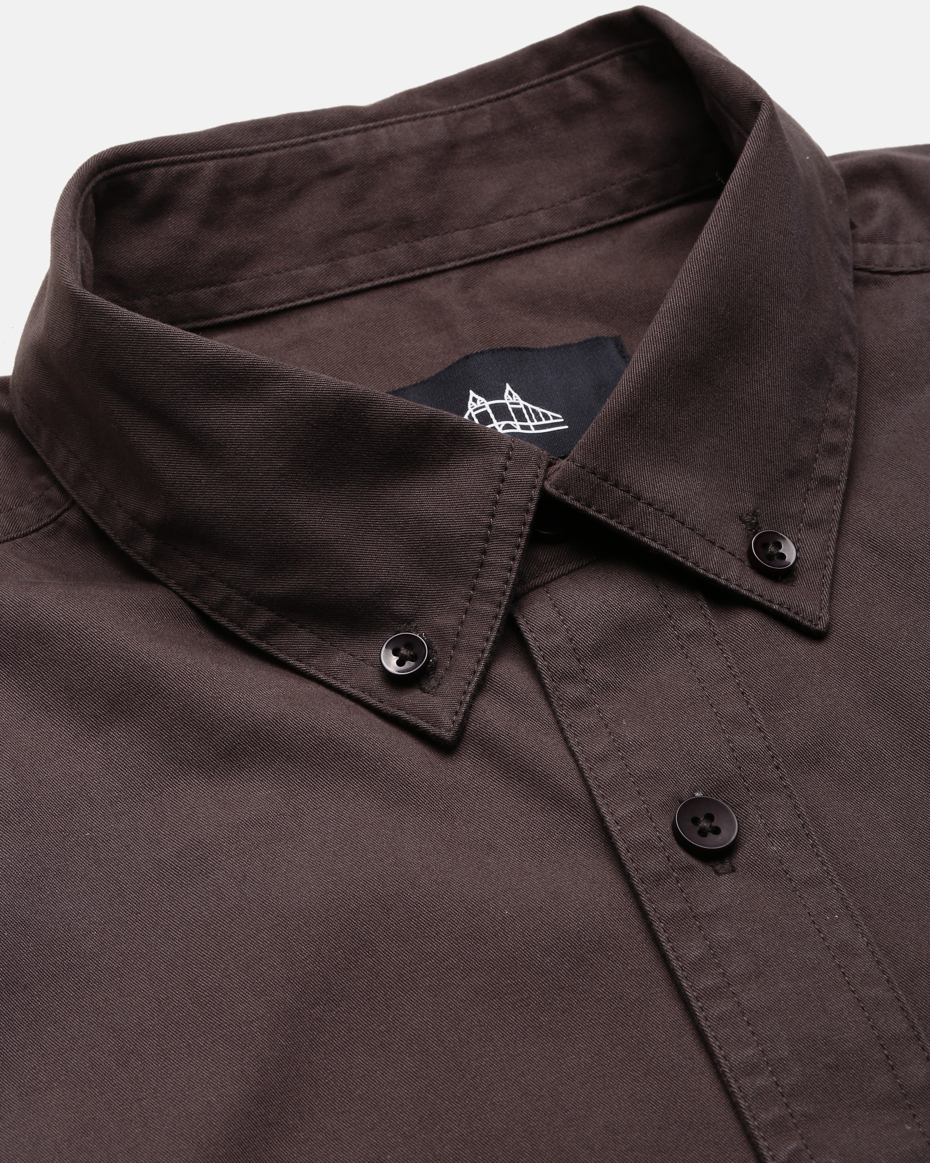 Smart Slim Fit Spread Collar Cotton Casual Shirt
