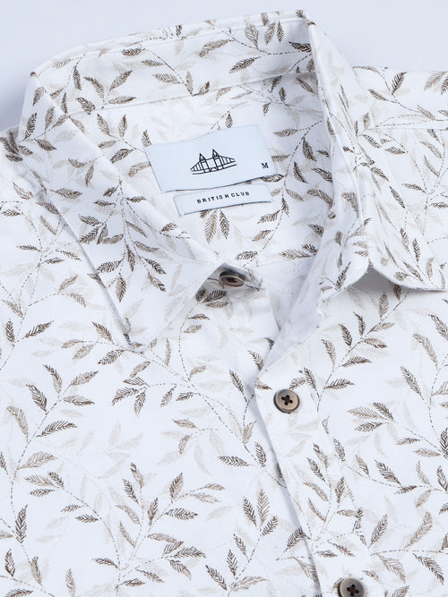 Men's Oxford Twill Prints Shirts