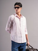 Men Smart Slim Fit Striped Casual Shirt