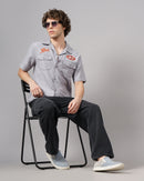 Embroidery Relaxed Fit Shirt
