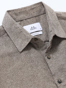 Men's Textured Solid Shirt