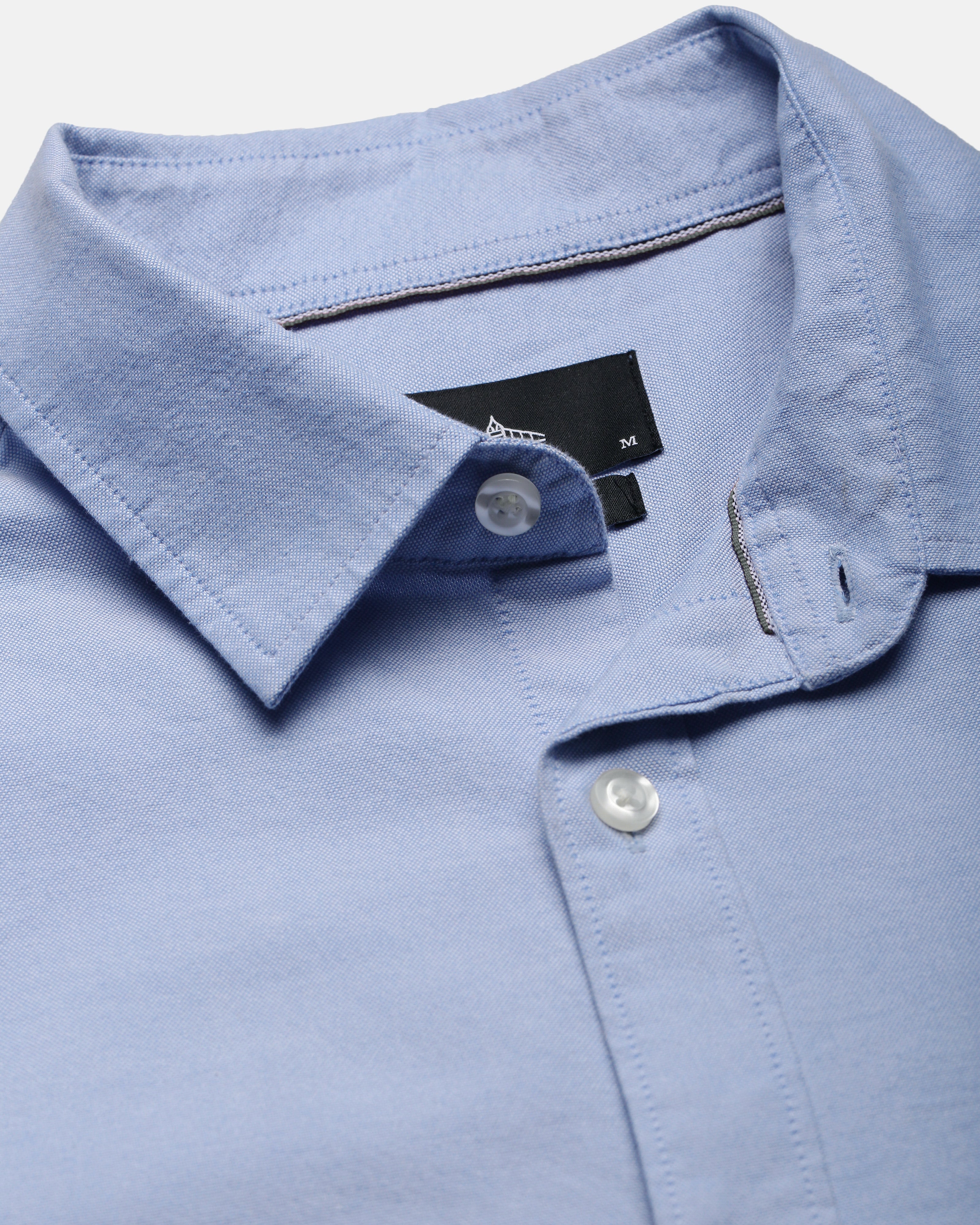 Men Slim Fit Oxford Cotton Casual Shirt