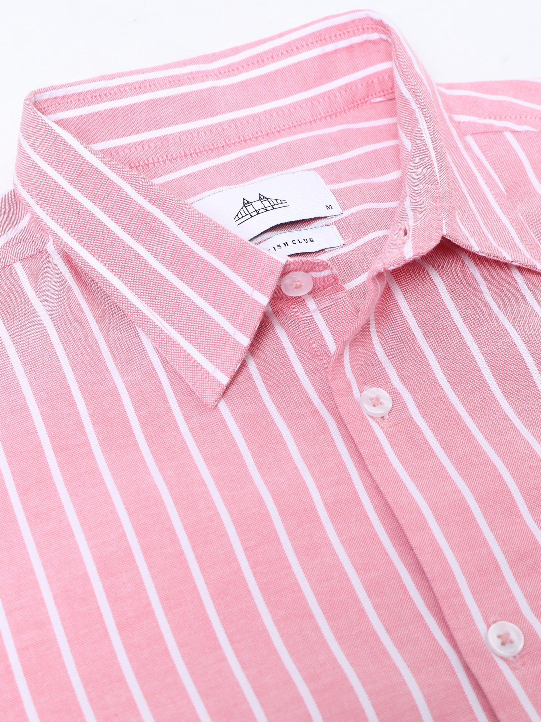 Men Smart Slim Fit Striped Casual Shirt