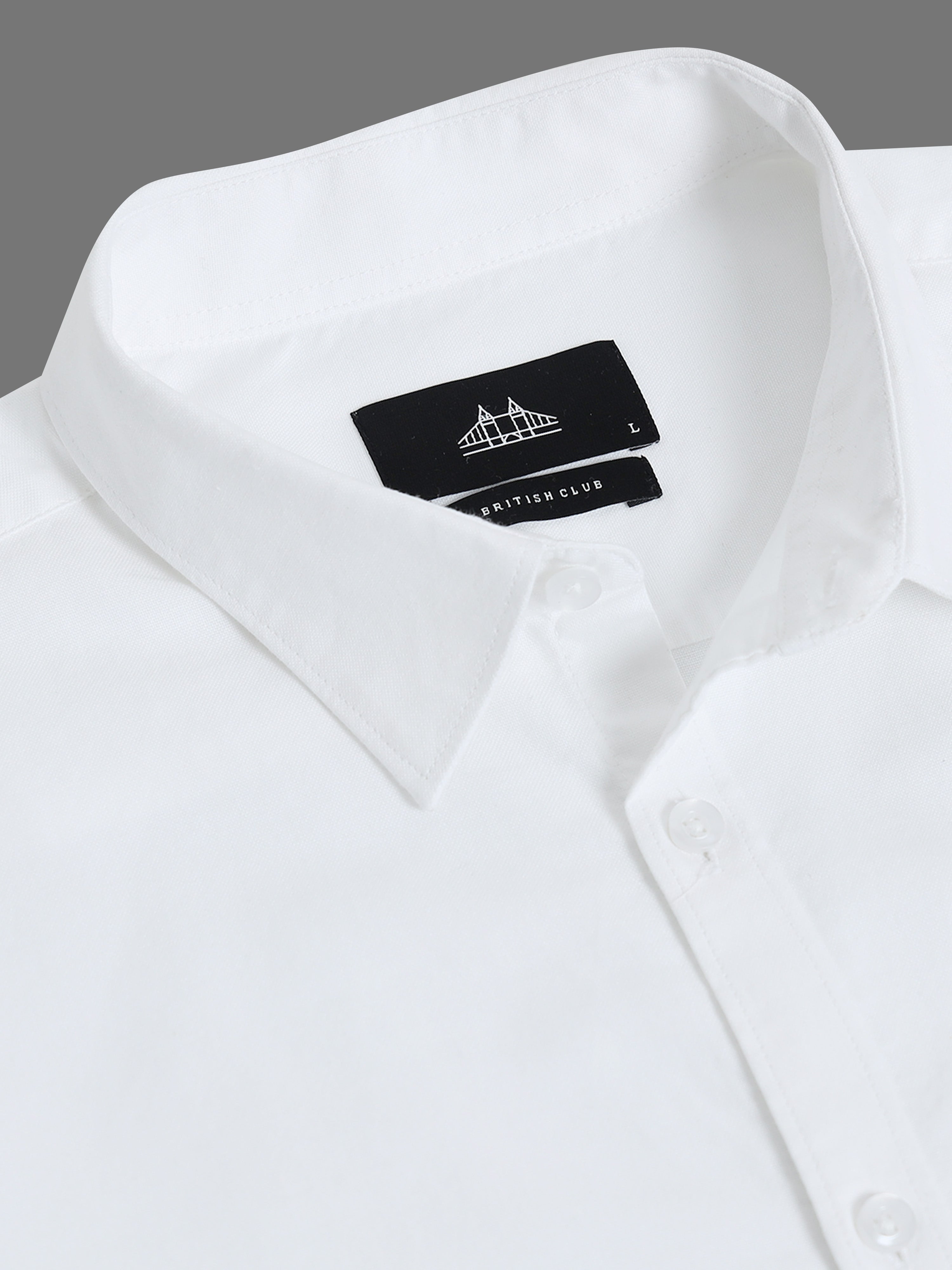 Men Oxford Slim Fit Shirt