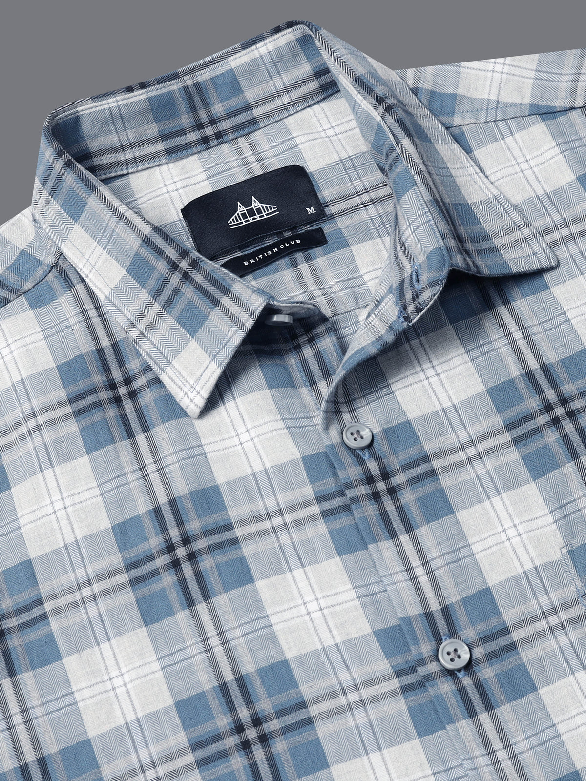 Men Premium Oxford Checks Shirt