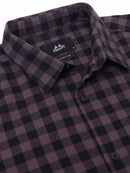 Men Smart Slim Fit Gingham Checks Checked Casual Shirt