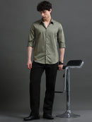 Men Smart Slim Fit Casual Shirt