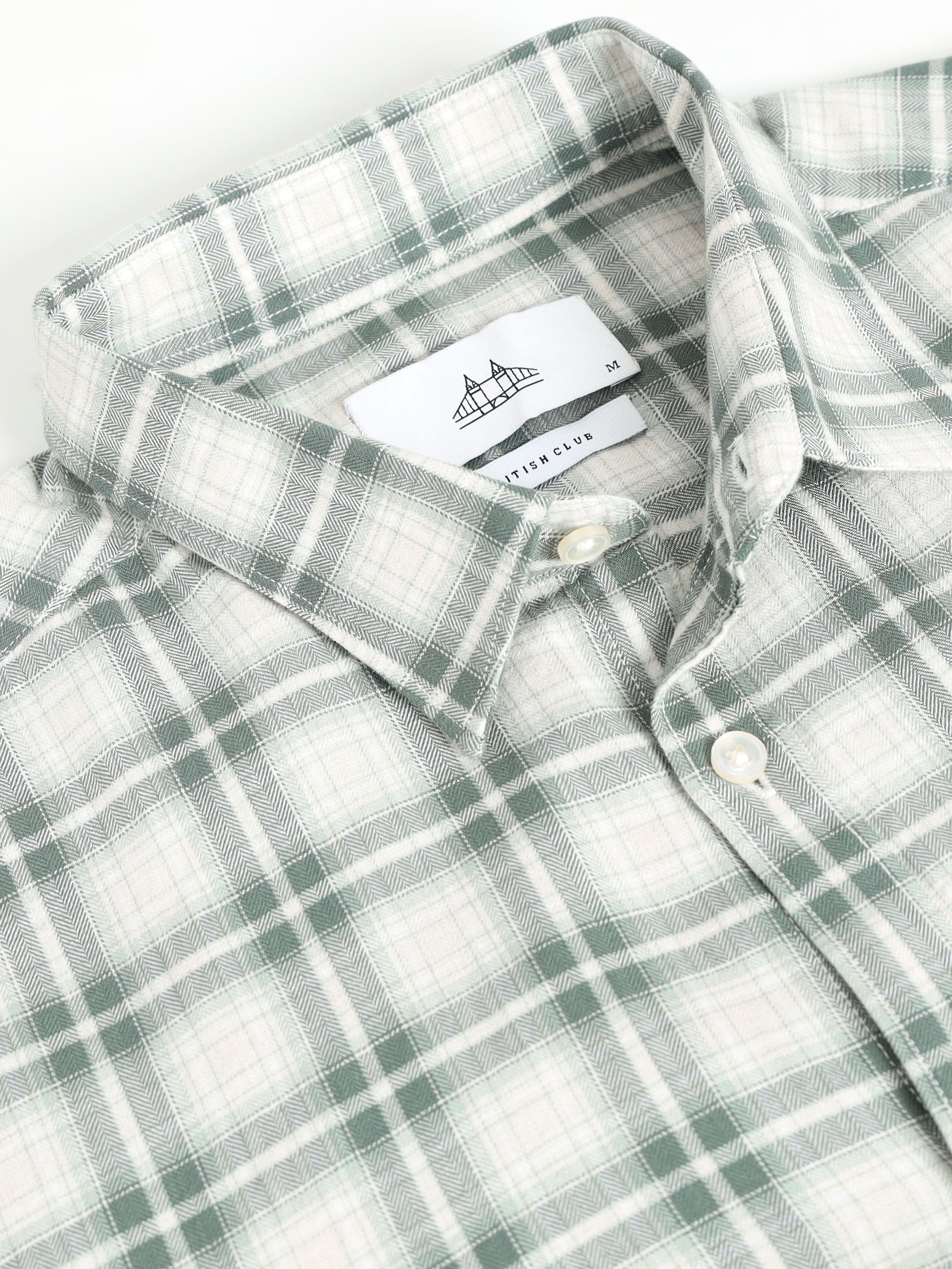 Men Smart Slim Fit Checked Casual Shirt