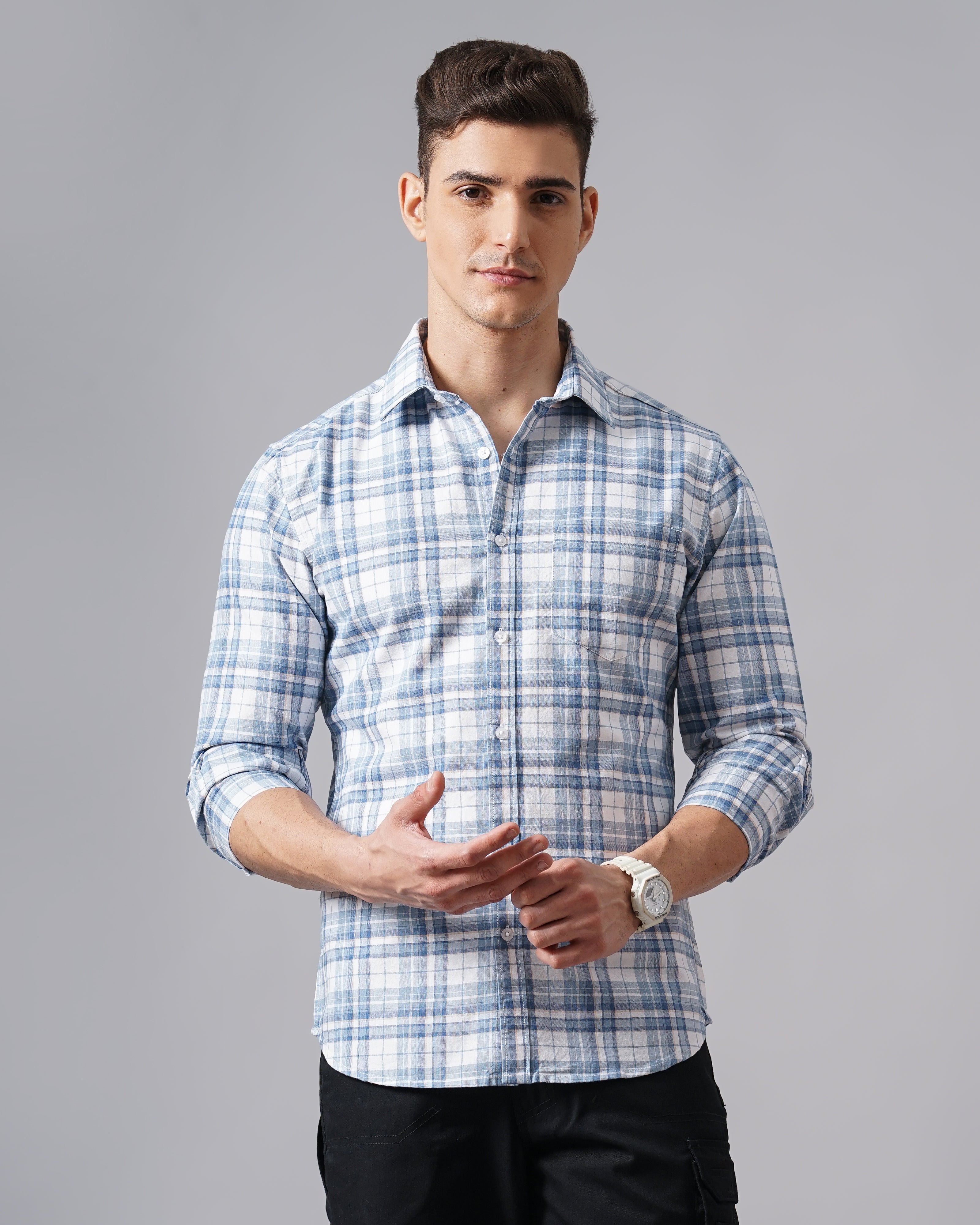 Men's Checks Shirt
