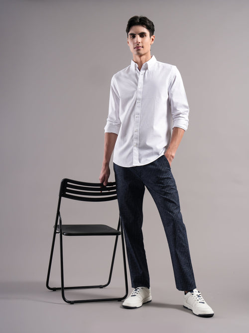 Men Smart Slim Fit Casual Shirt